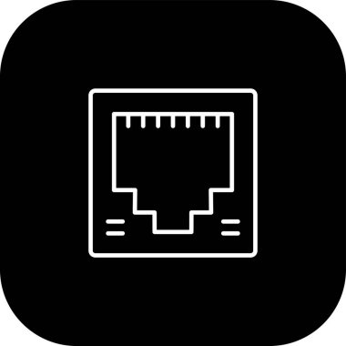 seo modern simgesinin vektör illüstrasyonu