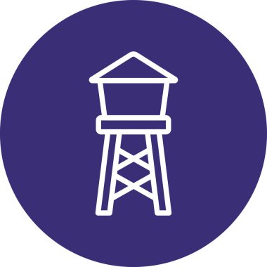 Modern çiftliğin vektör çizimi