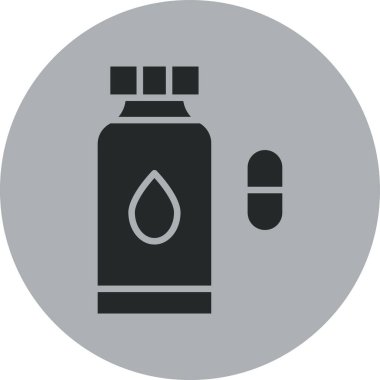 Modern yağ ikonunun vektör illüstrasyonu