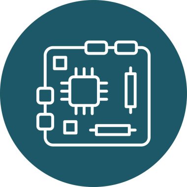 seo modern simgesinin vektör illüstrasyonu