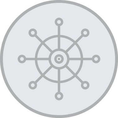 Pusula simgesi vektör resimlemesi