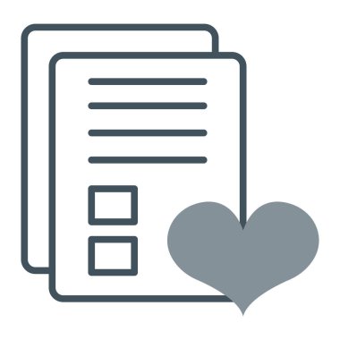 kağıt belge vektör simgesi