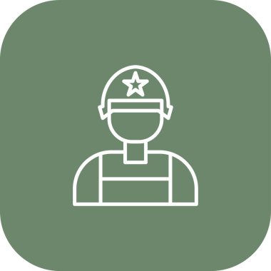 Modern simgenin vektör illüstrasyonu