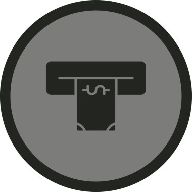 Modern bir simgenin vektör illüstrasyonu