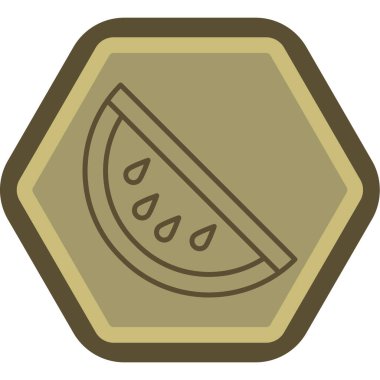 Gıda simgesinin vektör illüstrasyonu