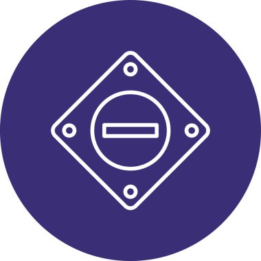 Modern b 'nin vektör illüstrasyonu eksik simgesi