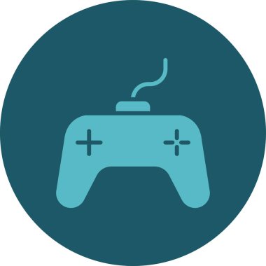 Bir oyun simgesinin vektör illüstrasyonu