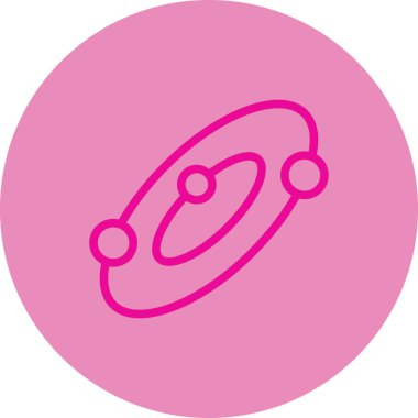 Tek bir simgenin vektör illüstrasyonu