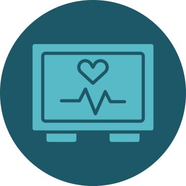 Sağlık simgesinin vektör illüstrasyonu