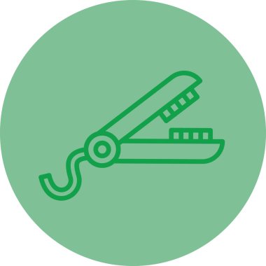 Testere simgesinin vektör illüstrasyonu