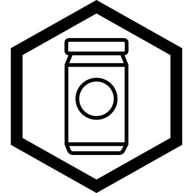 Yemek. Web simgesi basit illüstrasyon