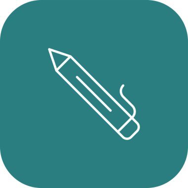 kalem simgesinin vektör illüstrasyonu