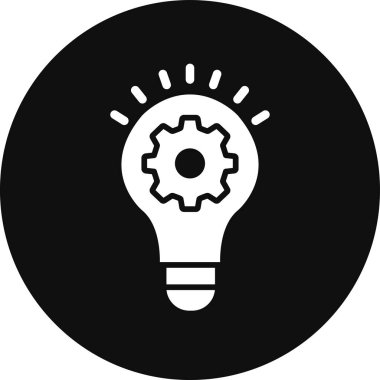 Ampul Simgesi, Vektör illüstrasyonu