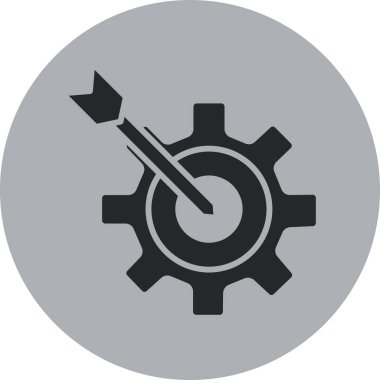 Seo simgesinin vektör illüstrasyonu