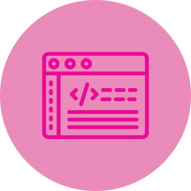 Tarayıcı ağı. Web simgesi basit tasarım