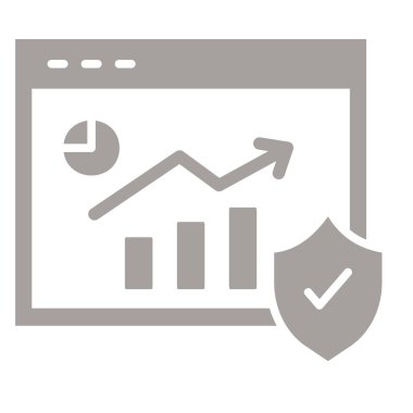 iş analiz vektörü ince çizgi simgesi