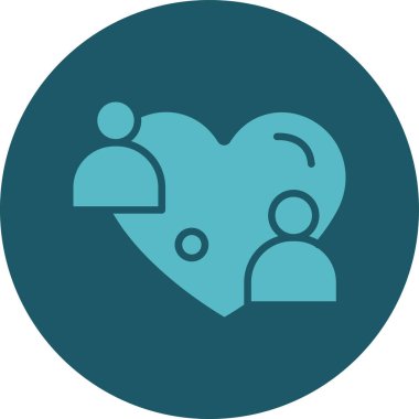 İnsan simgesinin vektör illüstrasyonu