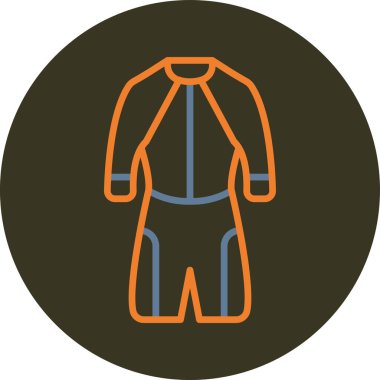 Adamım. Web simgesi basit illüstrasyon