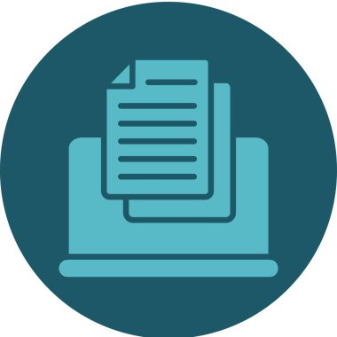 Vektör Defteri Simgesi illüstrasyonu