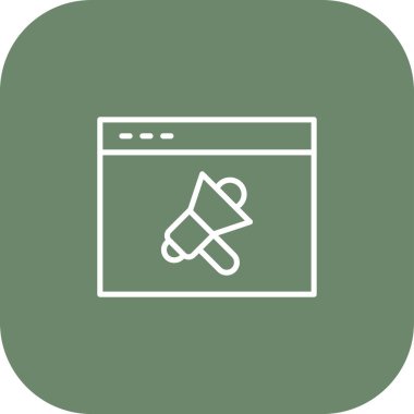 seo modern simgesinin vektör illüstrasyonu