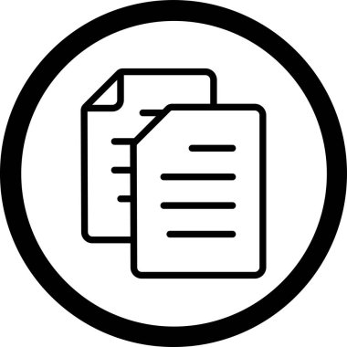 dosya biçimi simgesi, vektör illüstrasyonu