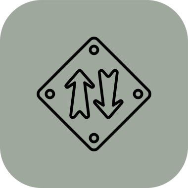 güzel ok sol satır vektör simgesi