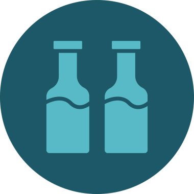 Bira. Web simgesi basit illüstrasyon