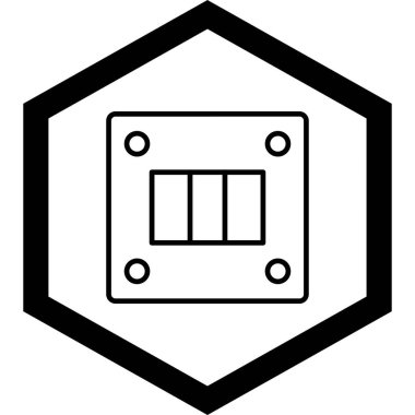 Modern b 'nin vektör illüstrasyonu eksik simgesi