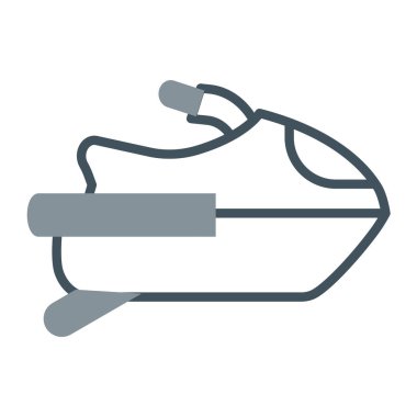 Tekne vektör simgesi. Beyaz arkaplanda izole edilmiş basit resimleme.