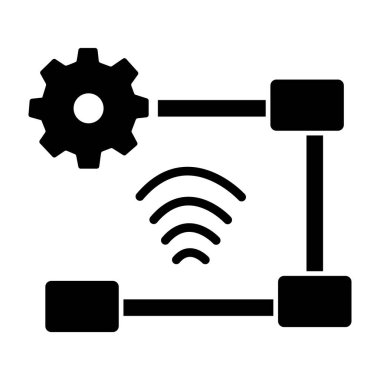 vektör düz simgesi ayarlanıyor