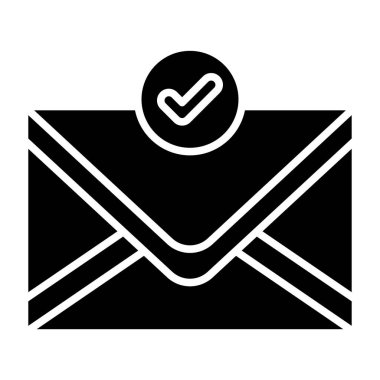 E- posta simgesi vektör illüstrasyonu