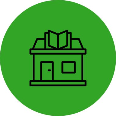 ev simgesi, vektör illüstrasyonu