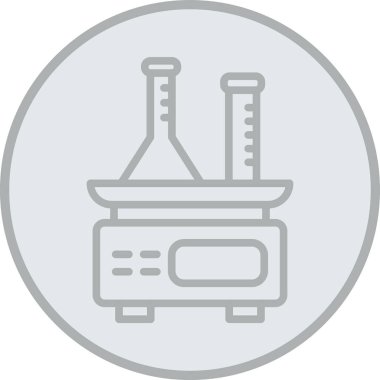 Gaz yakıcı simgesinin vektör illüstrasyonu