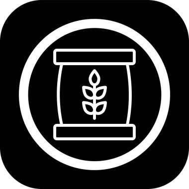 Gıda simgesinin vektör illüstrasyonu