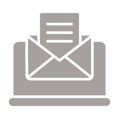 e-posta simgesi ana hat biçiminde