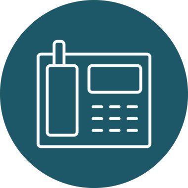 Modern simgenin vektör illüstrasyonu