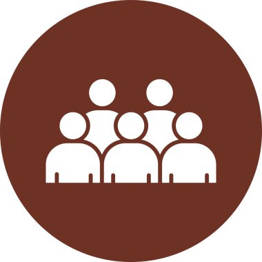 Grup simge vektör çizim