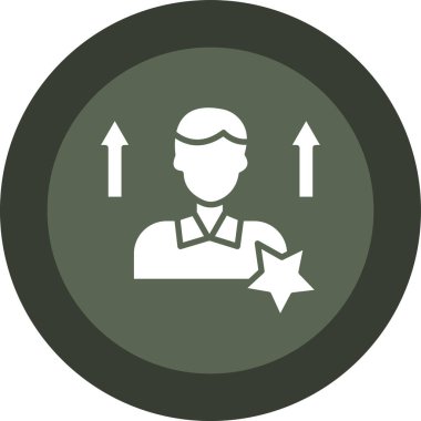 askeri simge vektör illüstrasyonu