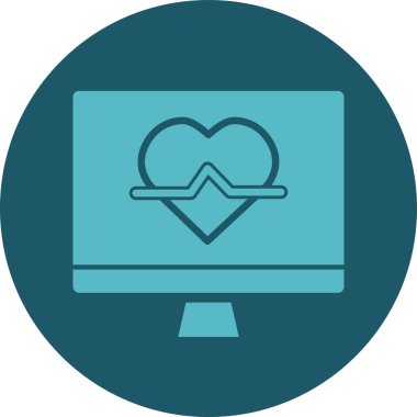 izleyici ikon vektör illüstrasyonu