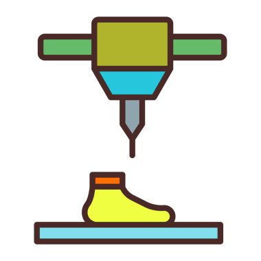 Elektrikli öğütücü simgesi. elektrik öğütücü vektör simgesi rengi düz izole