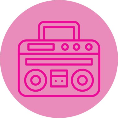 Kişisel radyo simgesinin gösterimi