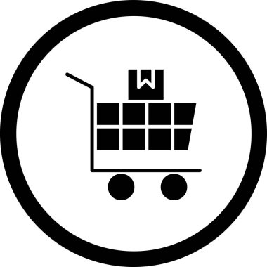 Araç simgesi, vektör illüstrasyonu