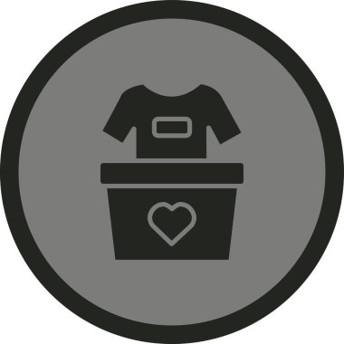 Çöp simgesinin vektör çizimi