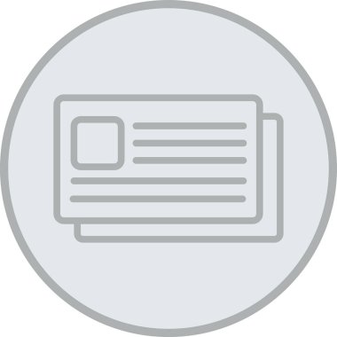 Kalemli bir gazetenin vektör simgesi