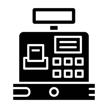 Akıllı telefon simgesine sahip bilgisayar monitörü, basit biçim