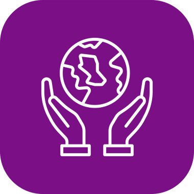 küresel Internet simge vektör çizim