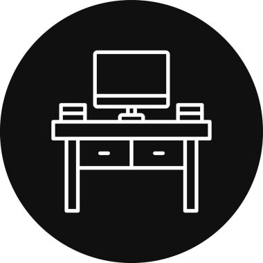 vektör bilgisayar simgesi illüstrasyonu