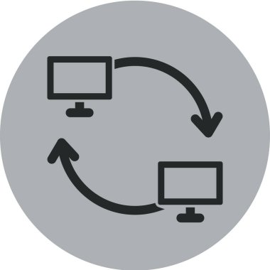 seo modern simgesinin vektör illüstrasyonu