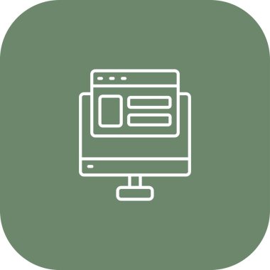 Şeffaf bir arkaplanda tarayıcı vektör çizimi. Birinci kalite semboller. Konsept ve grafik tasarımı için vuruş simgesi.