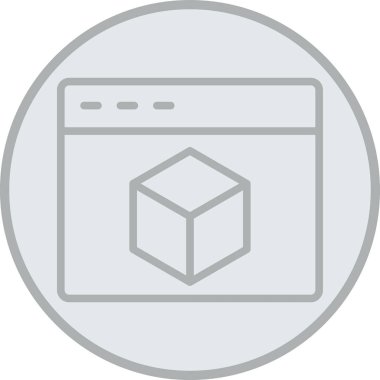 kutu teslim paketi simgesi Doldurulmuş dış hat biçimi